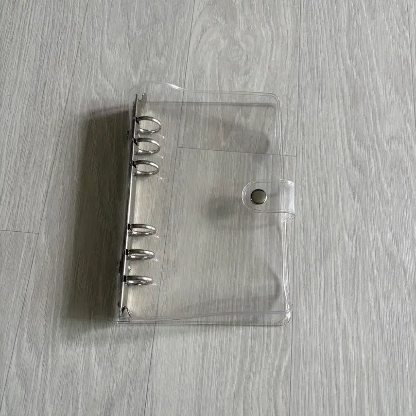 [BUNJANG] A6 6-Ring Binder Cover / 투명 a6 6공 바인더 커버