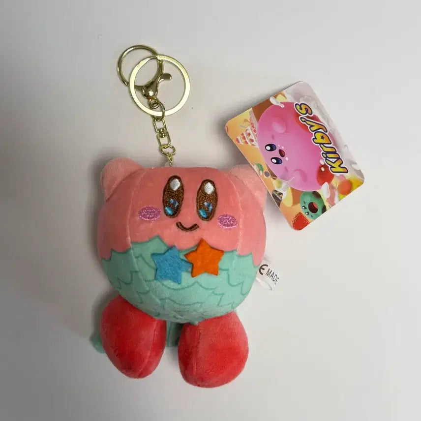 [BUNJANG] Kirby Plush Keychain / 커비  인형 키링