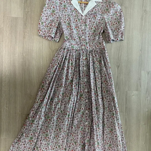 [BUNJANG] AND YOU Flower Pattern Long Dress / 앤유 플라워 원피스