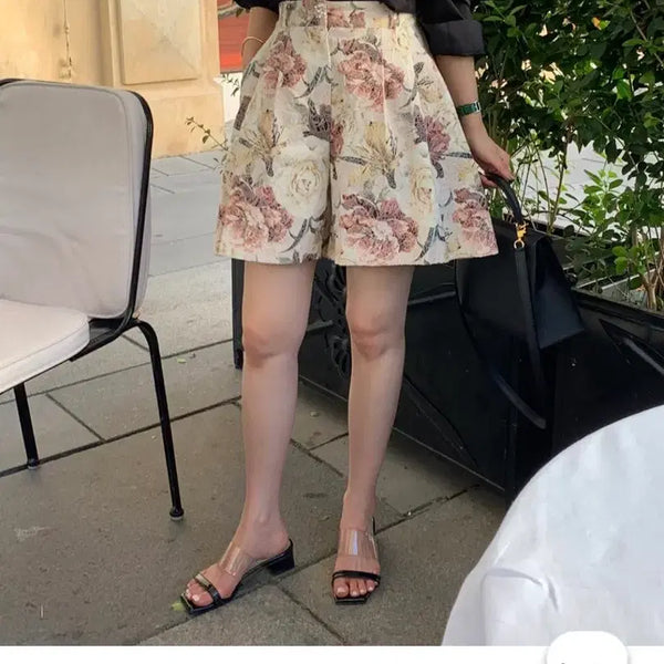 [BUNJANG] Bycini Louis Flower Pattern Shorts / 바이씨니 루이스꽃반바지