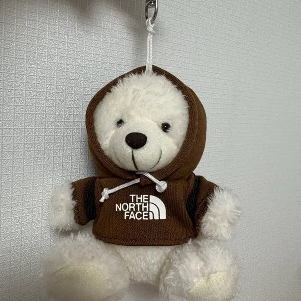 [BUNJANG] The North Face Bear Keyring Brown / 노스페이스 곰돌이 키링 브라운