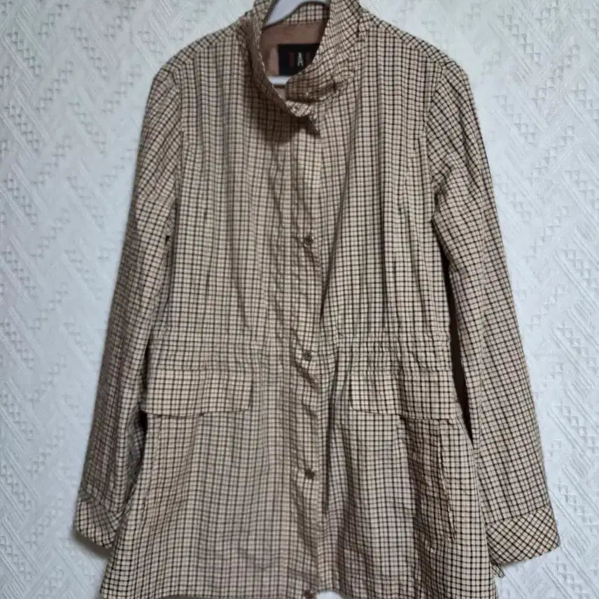[BUNJANG] DAKS Check Pattern Jacket Beige / DAKS 체크 무늬 자켓 베이지