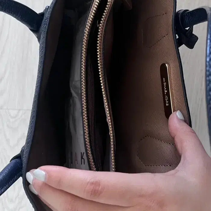 [BUNJANG] Michael Kors Navy Tote Bag / 마이클코어스 토트백 네이비