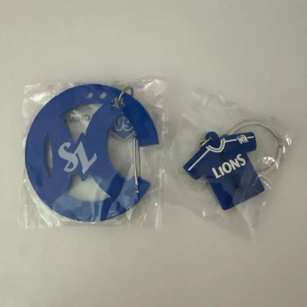 [BUNJANG] Samsung Lions Uniform Acrylic Keychain Bundle Set / (2종일괄)삼성라이온즈 키링/유니폼 키링,아크릴 키링