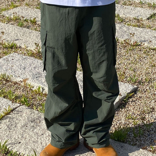 [BUNJANG] Code Graphy Nylon Cargo Parachute Pants M / 코드그라피 나일론 카고 파라슈트 팬츠 M