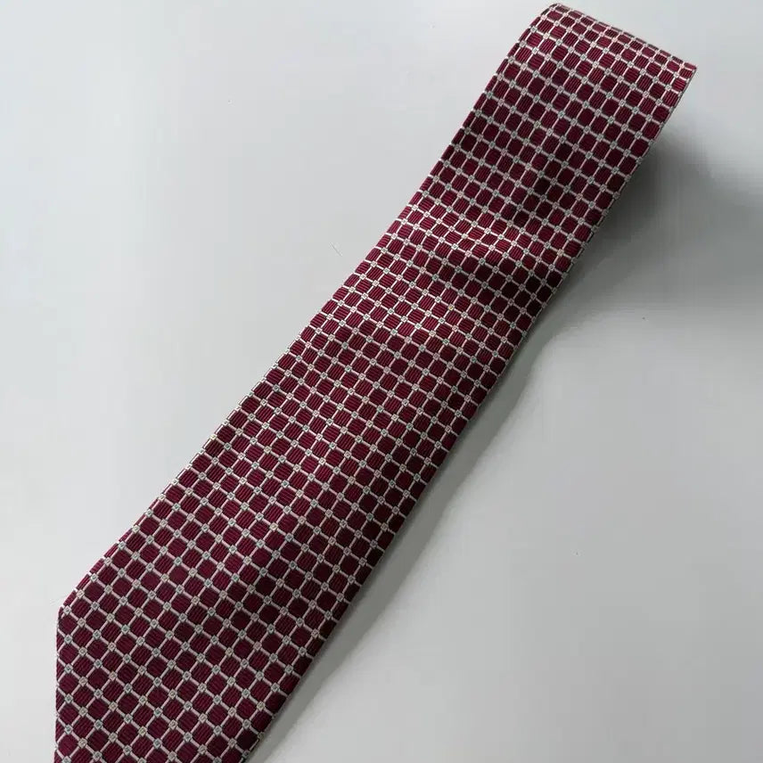 [BUNJANG] Melford Brown Silk Necktie 8.8cm / 멜포드 브라운(MELFORD BROWN) 실크 넥타이 8.8cm