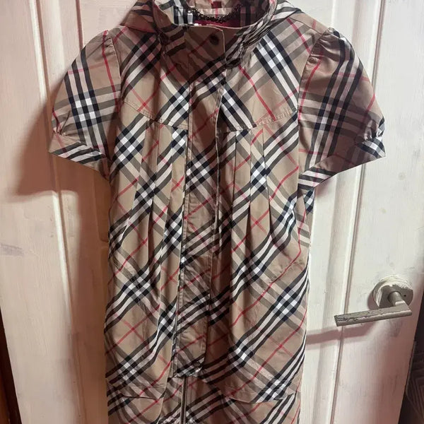 [BUNJANG] Burberry Check Pattern Midi Dress / 버버리 원피스
