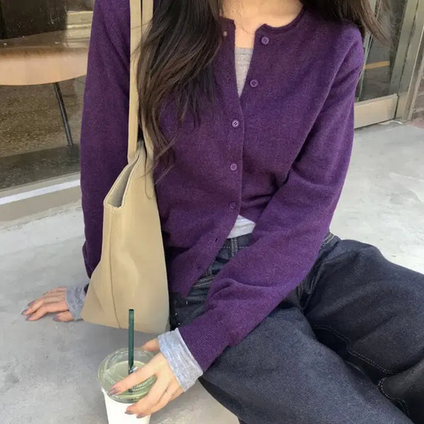 [BUNJANG] Neaware Wool Cardigan / 니어웨어 가디건