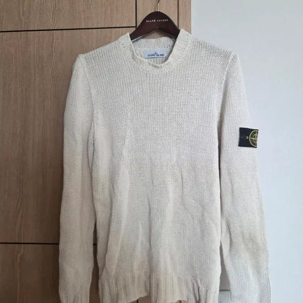 [BUNJANG] Stone Island Knit Beige / 스톤아일랜드 니트 베이지