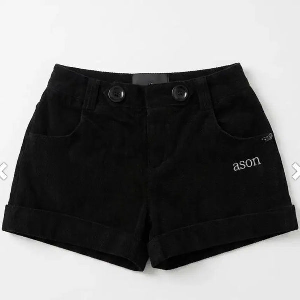 [BUNJANG] AZON Cookie Button Corduroy Pants (Size S) / 애즈온 쿠키 버튼 코듀로이 팬츠 s 사이즈 블랙 미사용 COOKIE BUTTON CORDUROY PANTS