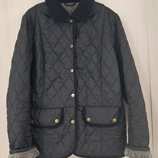 [BUNJANG] Barbour Quilted Jacket Black / 바버 퀼팅 자켓 블랙