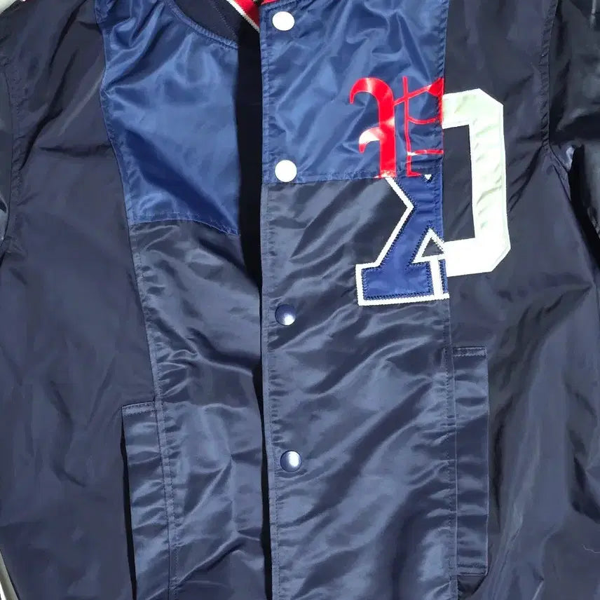 [BUNJANG] Facetasm 2016 SS Mixed Patch Stadium Jacket Navy / FACETASM 2016 SS Mixed Patch Stadium Jacket Navy