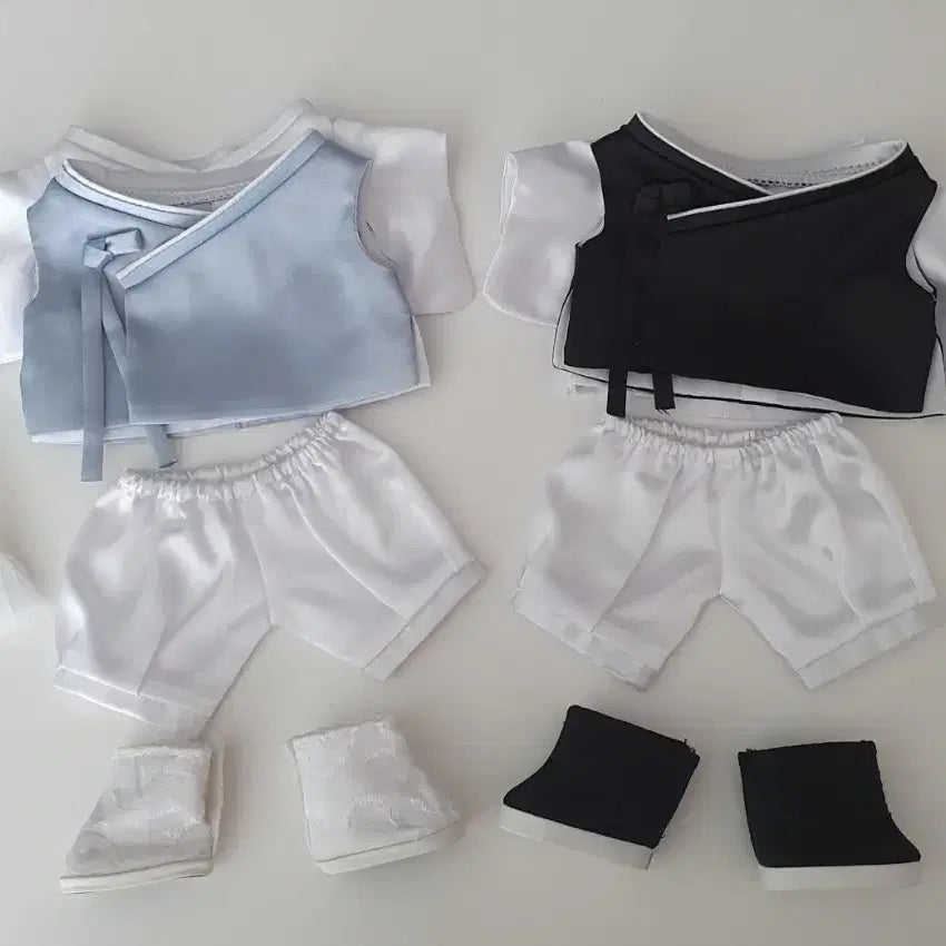 [BUNJANG] 20cm Doll Hanbok Outfit Bundle Set / 20cm솜인형 옷 한복 인형옷 일괄