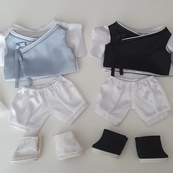 [BUNJANG] 20cm Doll Hanbok Outfit Bundle Set / 20cm솜인형 옷 한복 인형옷 일괄