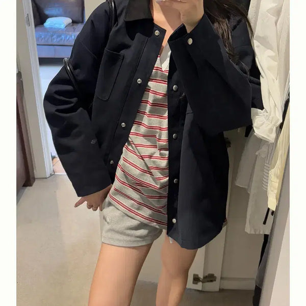 [BUNJANG] Buy Mode Frankie Work Jacket / 바이무드 프랭키 워크자켓 5번 착용
