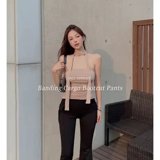 [BUNJANG] Hipnotic Cargo Bootcut Training Pants / 히프나틱 [MADE:자체제작]역대급 카고 부츠컷팬츠/부츠컷 트레이닝 카고바지 카고트레이닝 골반보정