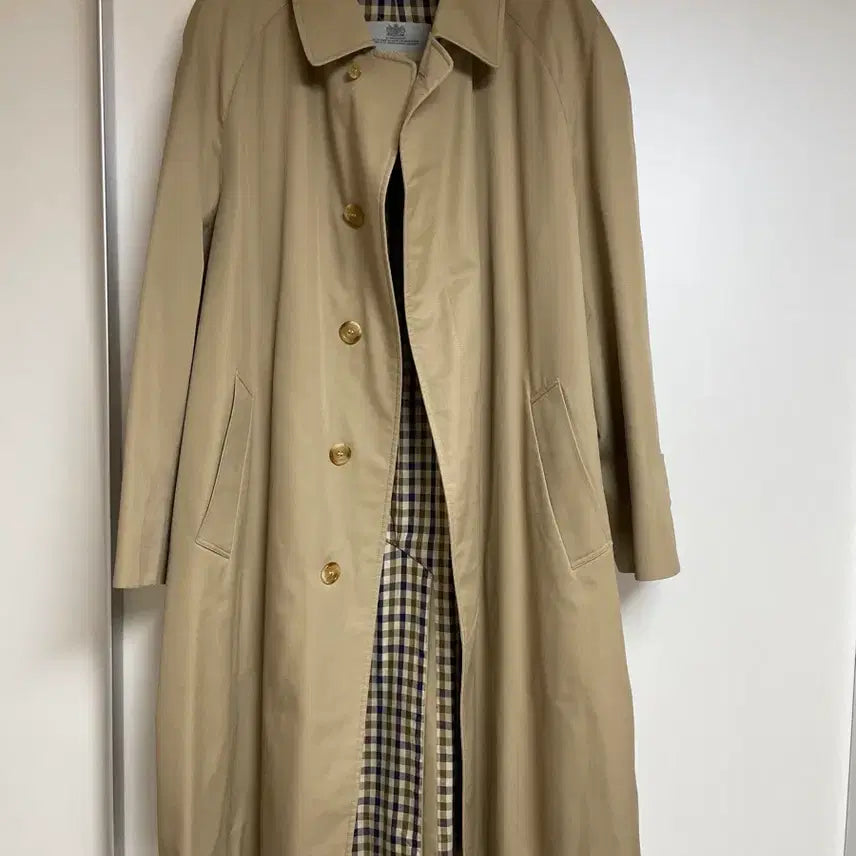 [BUNJANG] Aquascutum Trench Coat / 아쿠아스큐텀 트렌치코트 95 판매합니다.