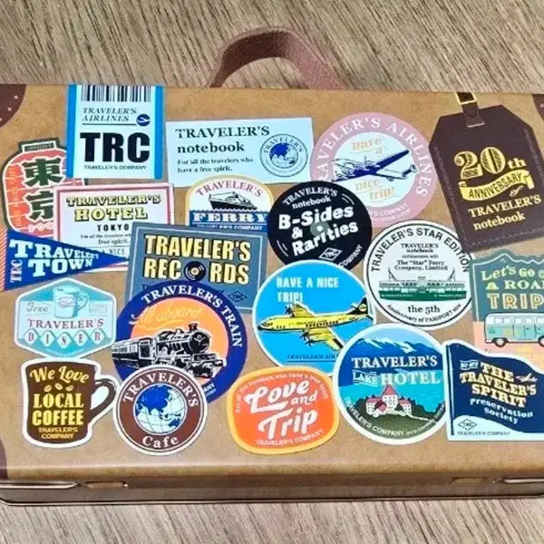 [BUNJANG] Travelers Notebook 20th Anniversary Customizing Set / 트래블러스 노트 20주년 커스터 마이징 세트