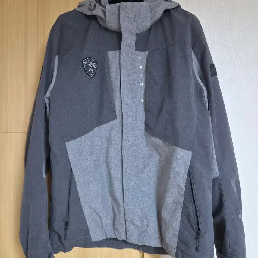 [BUNJANG] Millet Wind Edge Windbreaker Jacket (Gray, 100) / 밀레 윈드엣지 바람막이 자켓(그레이, 100)