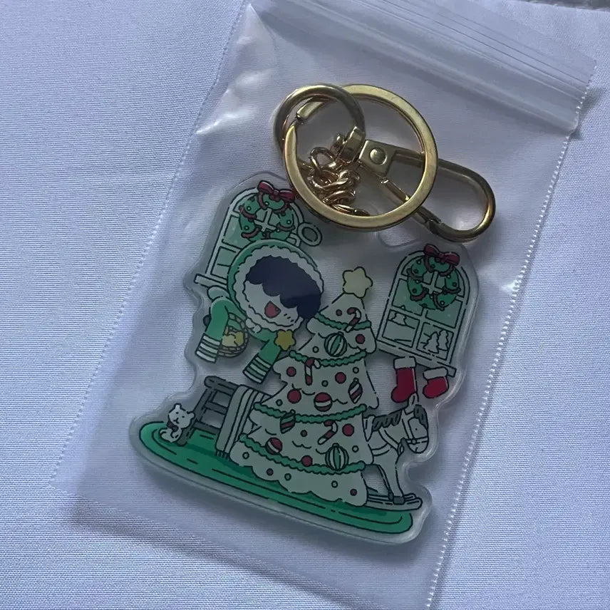[BUNJANG] TXT Kai Holiday Keyring / TXT 투바투 뿔바투 휴닝카이 홀리데이키링 흠냐링 공방 역조공