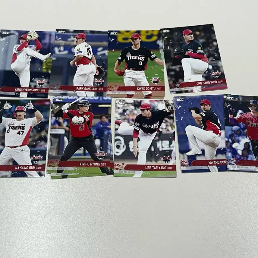 [BUNJANG] Kia Tigers 2026 KBO Plus Card Bundle Set / 2026kbo플러스 카드 기아타이거즈 일괄