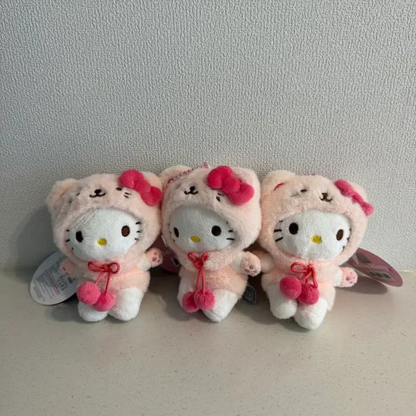 [BUNJANG] Hello Kitty Cat Charm Keychain Bundle Set / 가격내림)헬로키티 고양이 키링