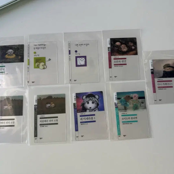 [BUNJANG] Minumsa World Literature Collection Bookmarks Bundle / 민음사 책갈피 정가양도 일괄