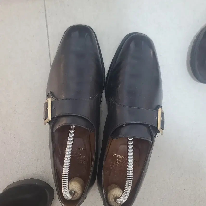 [BUNJANG] Grenson Single Monk Black Leather Shoes 265 / 그렌슨 싱글몽크 블랙265  팝니다.