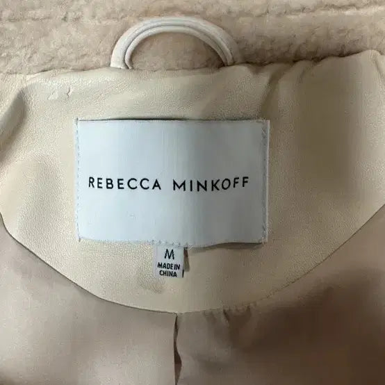 [BUNJANG] Rebecca Minkoff Fleece Jacket M / 정품 레베카밍코프 뽀글이 자켓 M