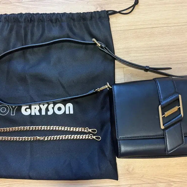 [BUNJANG] Joy Gryson Amelia Bag Black / 조이그라이슨 아멜리아백 블랙