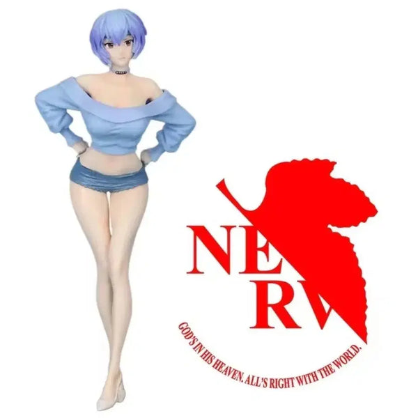[BUNJANG] Evangelion Ayanami Rei Casual Version Figure / 에반게리온 아야나미 레이 케쥬얼 피규어