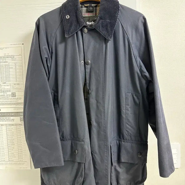 [BUNJANG] Barbour Beaufort Navy Jacket Size 36 / 바버 뷰포트 네이비 36