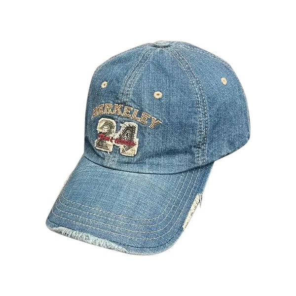 [BUNJANG] UC Berkeley Vintage Denim Ball Cap / UC 버클리 빈티지 데님 볼캡 모자