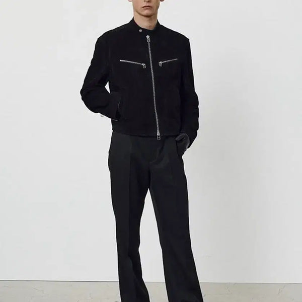 [BUNJANG] Tonywack Capricorn Suede Jacket Black / 토니웩 카프레이서 스웨이드 자켓