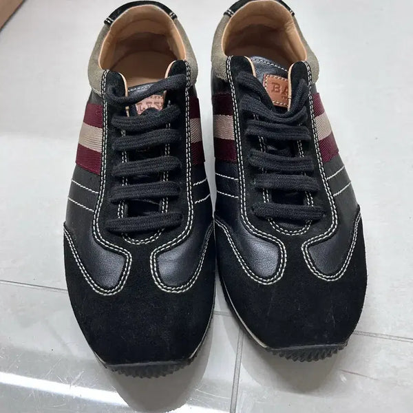 [BUNJANG] Bally Leather Sneakers / 발리 스니커즈