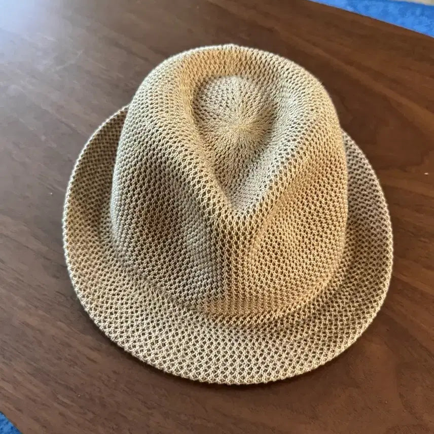 [BUNJANG] MANIERA Silk Blend Knit Fedora Hat / 일본 마니에라(MANIERA) 페도라 L