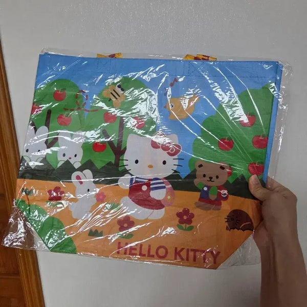 [BUNJANG] Hello Kitty Tarpaulin Bag / 키티 타포린백
