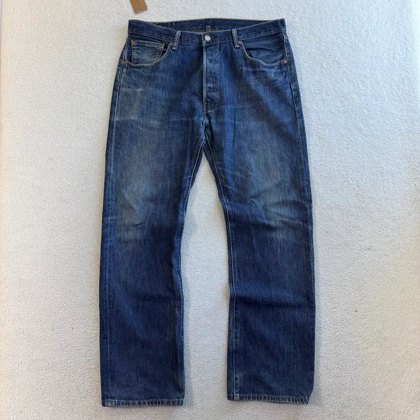 [BUNJANG] Levi's 501 Vintage Washed Denim Pants / 리바이스 501 빈티지 워시드 데님팬츠