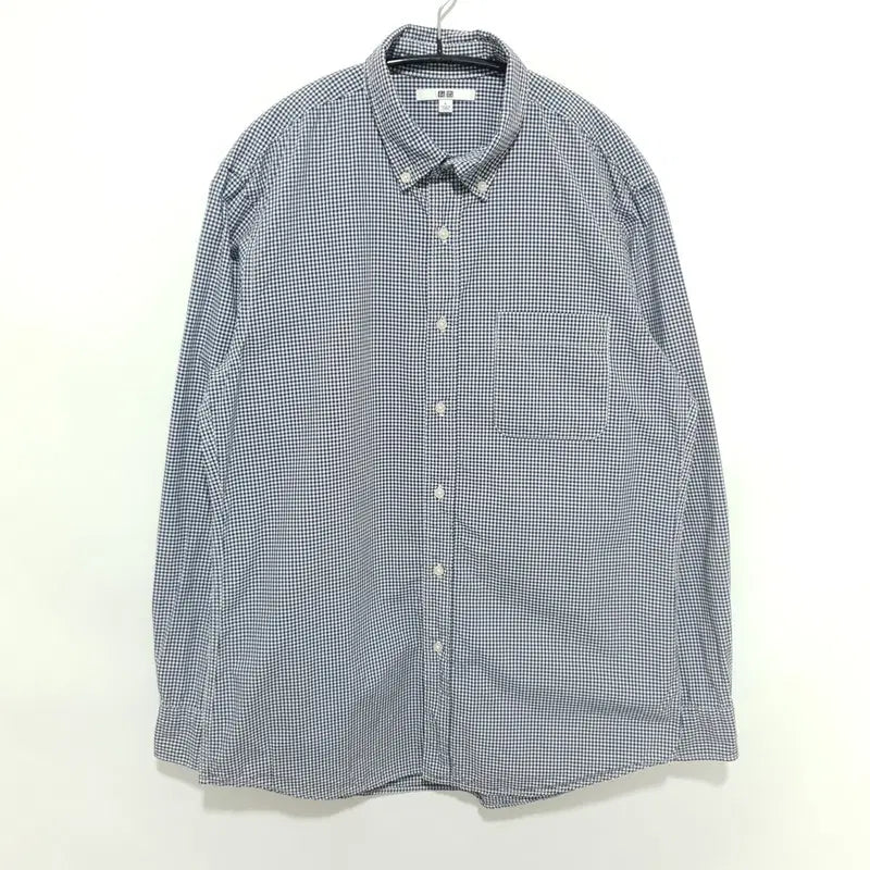 [BUNJANG] Uniqlo Checkered Shirt L / 유니클로 체크 셔츠 L_M2662