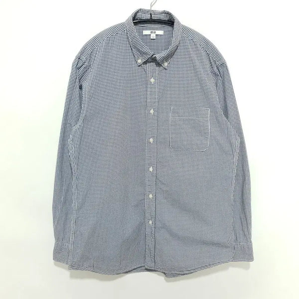 [BUNJANG] Uniqlo Checkered Shirt L / 유니클로 체크 셔츠 L_M2662
