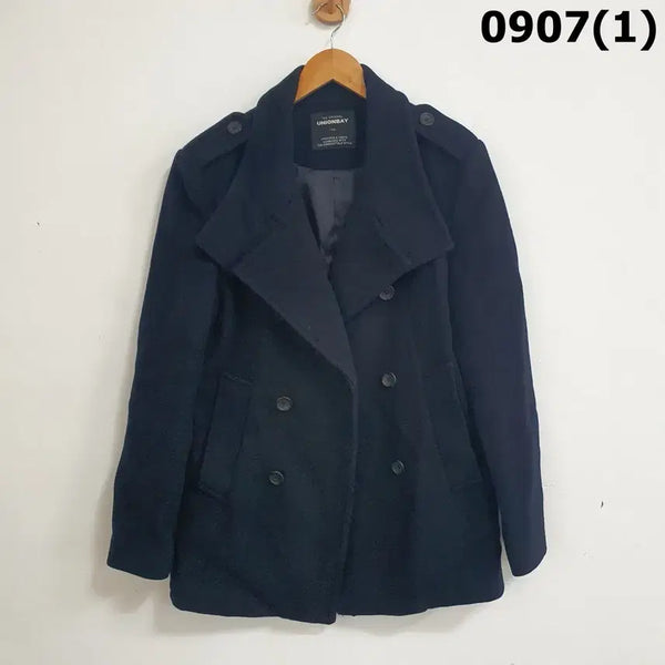 [BUNJANG] Unionbay Double-Button Peacoat Navy M / 유니온베이 피코트 네이비 m