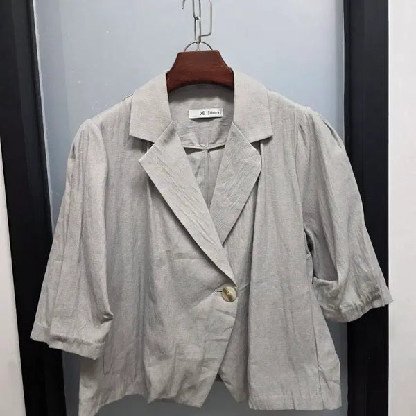 [BUNJANG] idstore Linen Blend Jacket / id스토어 린넨혼방자켓