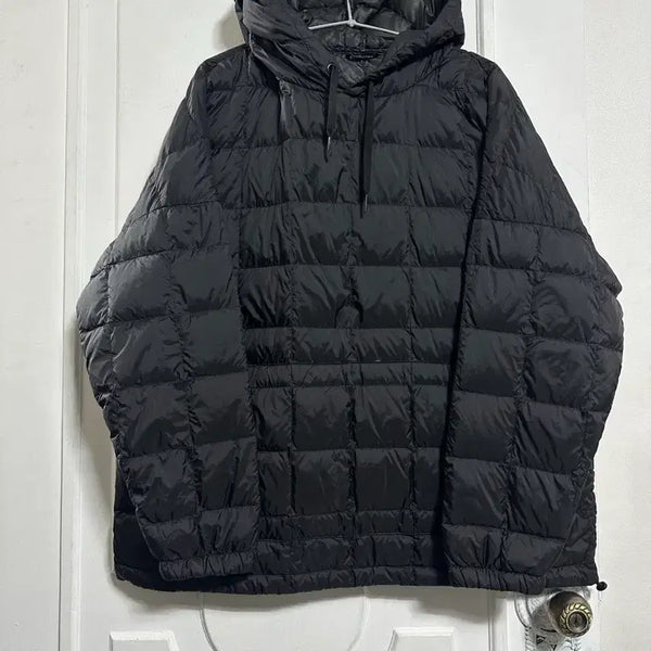 [BUNJANG] Taion Oversized Down Hooded Zip-Up Jacket / 타이온 오버사이즈 다운 후드티