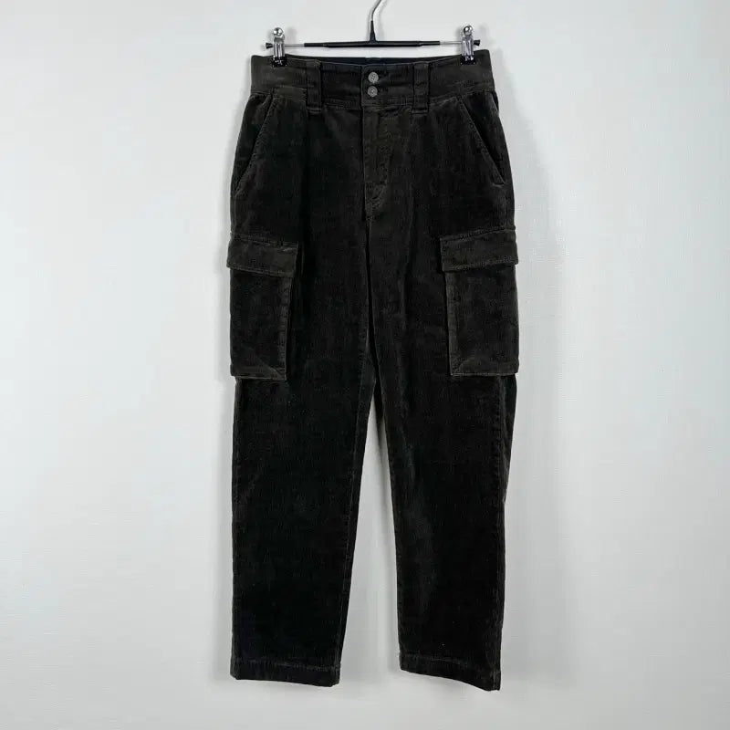 [BUNJANG] Buckaroo Suede Cargo Spandex Pants Women's S / 버커루/스웨이드 카고 스판 바지 여S 26/라덴