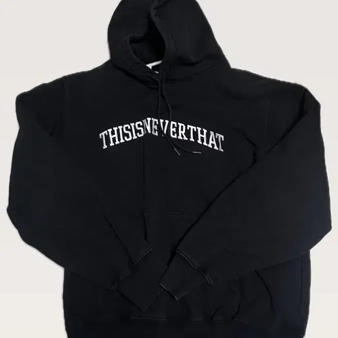 [BUNJANG] thisisneverthat Black Hoodie / 디스이즈네버댓 후드티 블랙