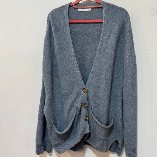 [BUNJANG] MU:I Knit Cardigan Free / MU:I 니트 가디건 프리