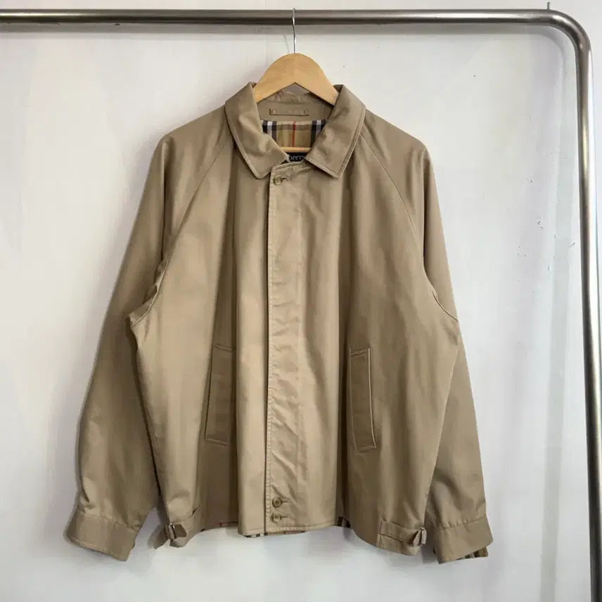 [BUNJANG] Burberry Vintage Jacket Beige / 버버리 빈티지 자켓 100-105