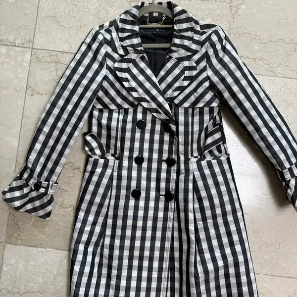[BUNJANG] YETZ Double-Button Trench Coat / 예츠 트렌치코트