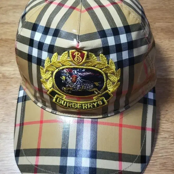 [BUNJANG] Burberry Waterproof Logo Baseball Cap / 버버리 정품 모자. 남여공용. 새상품급