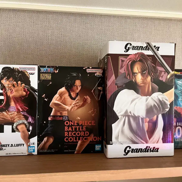 [BUNJANG] One Piece Luffy/Ace & Dragon Ball Figures Bundle Set / 원피스 루피/에이스 피규어 & 드래곤볼 피규어 일괄급처